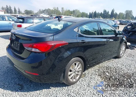 2014 Hyundai Elantra Se from USA, damaged, VIN KMHDH4AEXEU165173